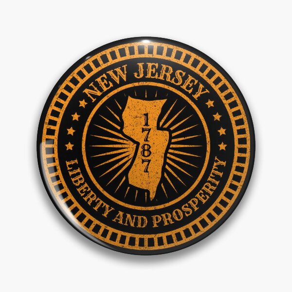 Item preview, New Jersey - NJ Map Liberty and Prosperity - 1788 designed and sold by Ranggasme.