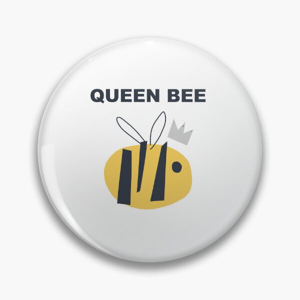 Item preview, Queen bee with crown designed and sold by CatsHappy.