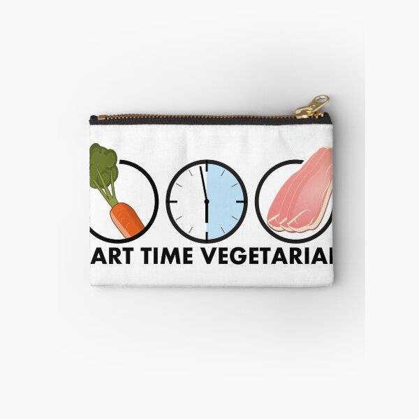 Item preview, part time vegetarian designed and sold by dynamitfrosch.