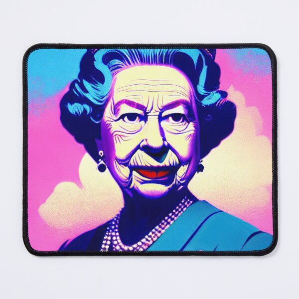 Item preview, Queen Elizabeth II pop art designed and sold by Grewtrel.
