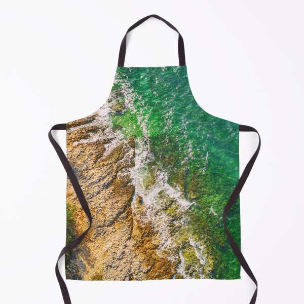 Item preview, Island on the edge of the sea view from above designed and sold by klimov0101.