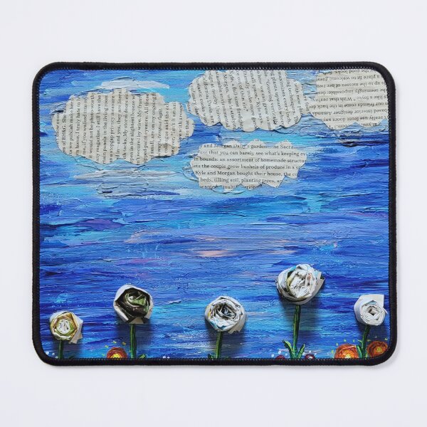 Item preview, Paper flowers and paper clouds designed and sold by Olive's Cozy Little Shop.
