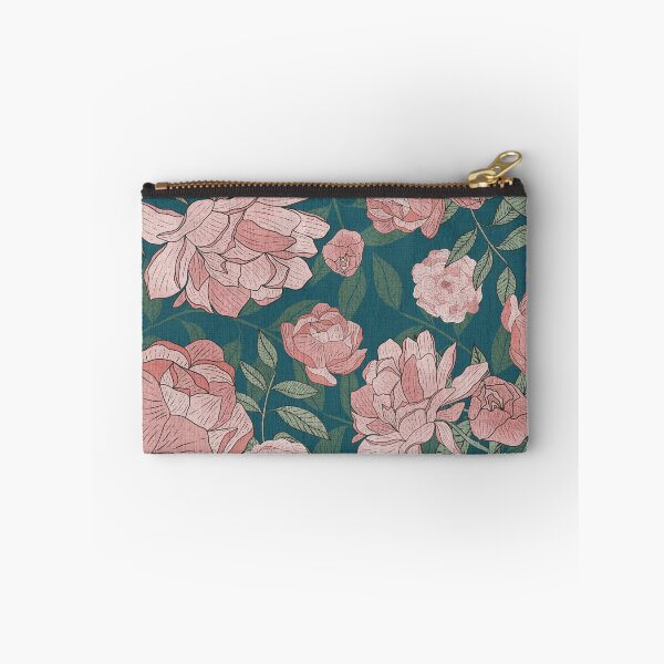 Item preview, Victorian Peony Blue BG designed and sold by Claudia S. Design.