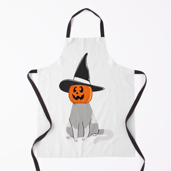 Item preview, A sinister cat protects her pumpkin as she purrs for Halloween. designed and sold by Amadej.