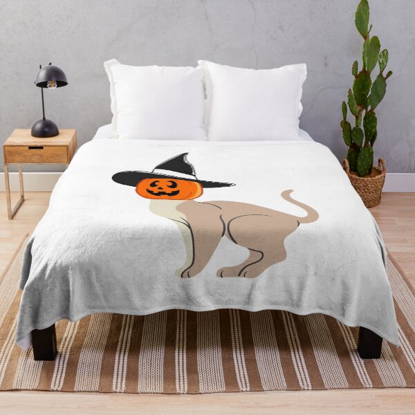 Item preview, A sinister cat protects her pumpkin as she purrs for Halloween. designed and sold by Amadej.