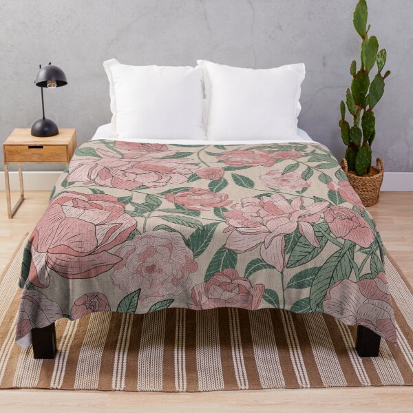 Item preview, Victorian Peony Beige BG designed and sold by Claudia S. Design.