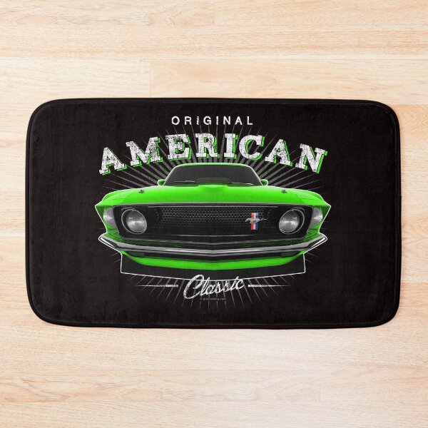 Item preview, 1969 Ford Mustang Classic Muscle Car Green designed and sold by GTOclothing.