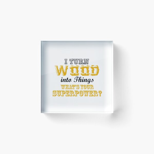 Item preview, Woodworking Woodworker Funny Gift  I Turn Wood designed and sold by miracletee.