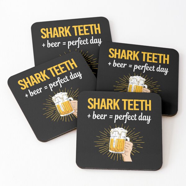 Item preview, Beer Perfect Day Shark Teeth designed and sold by WigglesDailey.