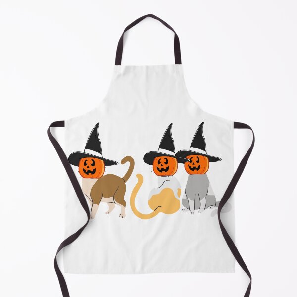 Item preview, A sinister cat protects her pumpkin as she purrs for Halloween. designed and sold by Amadej.