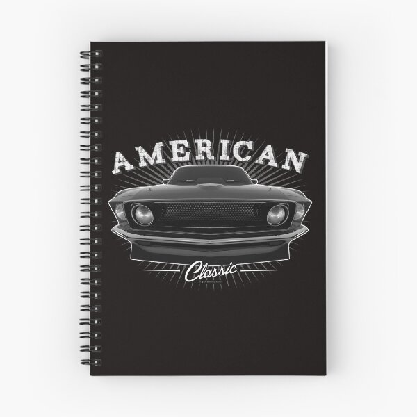 Item preview, 1969 Ford Mustang Classic Muscle Car Black designed and sold by GTOclothing.