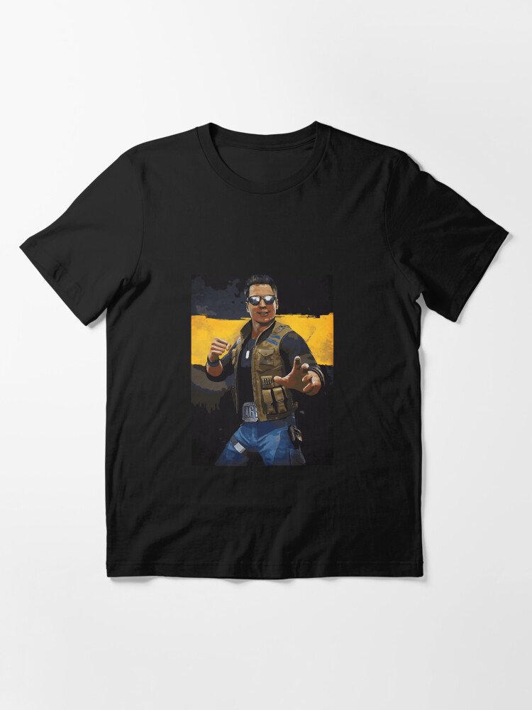 Discover Johnny Cage Essential T-Shirt, Johnny Cage Vintage Bootleg Shirt