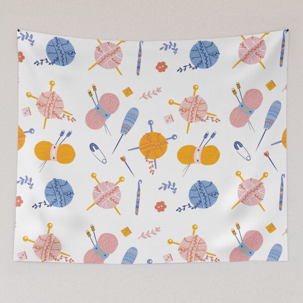 Item preview, Cute Knitting Pack Sticker  designed and sold by Elsbet.