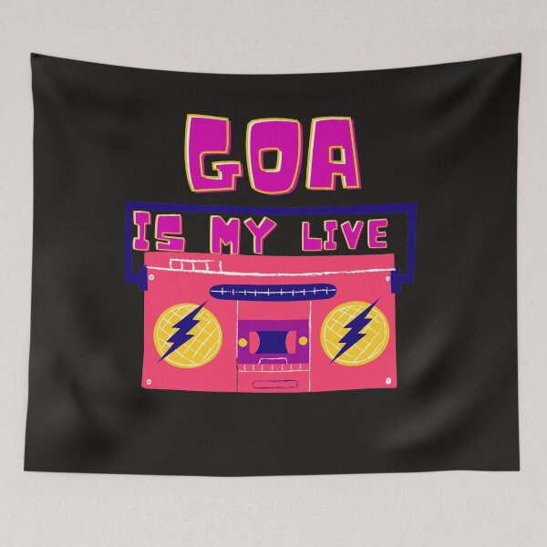 Aperçu de l'œuvre La musique de Goa est ma vie créée et vendue par GOGO20.