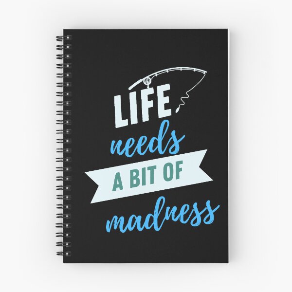Item preview, LIFE NEEDS A BIT OF MADNESS. designed and sold by ELEGANTRETRO.