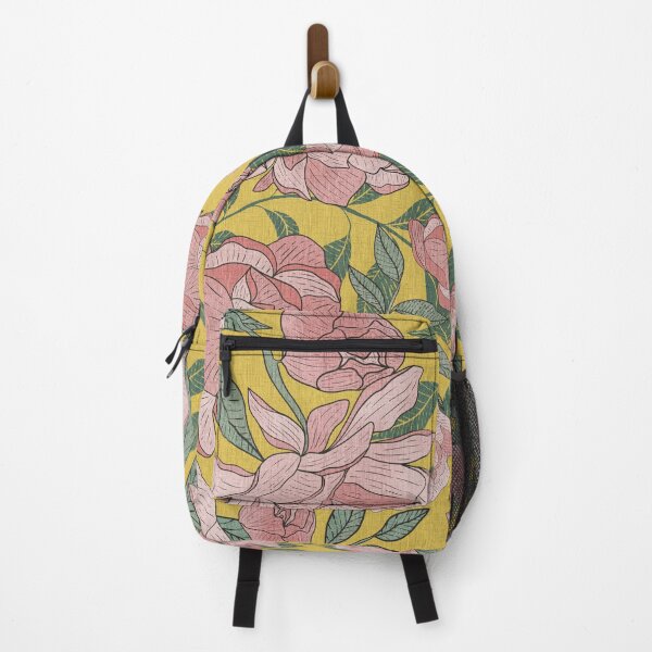Item preview, Victorian Peony Yellow BG designed and sold by Claudia S. Design.