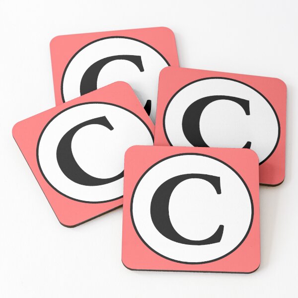 Item preview, Monogram C Initial C Letter C designed and sold by jaycartoonist.