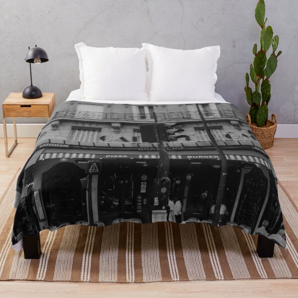 Item preview, Street Photograph of Busy Town designed and sold by AlderBlack.