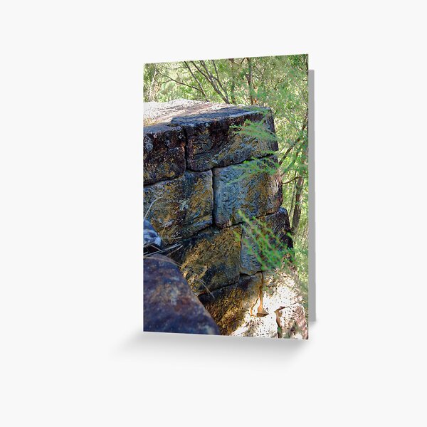 Stone Buttress - Great North Road Greeting Card