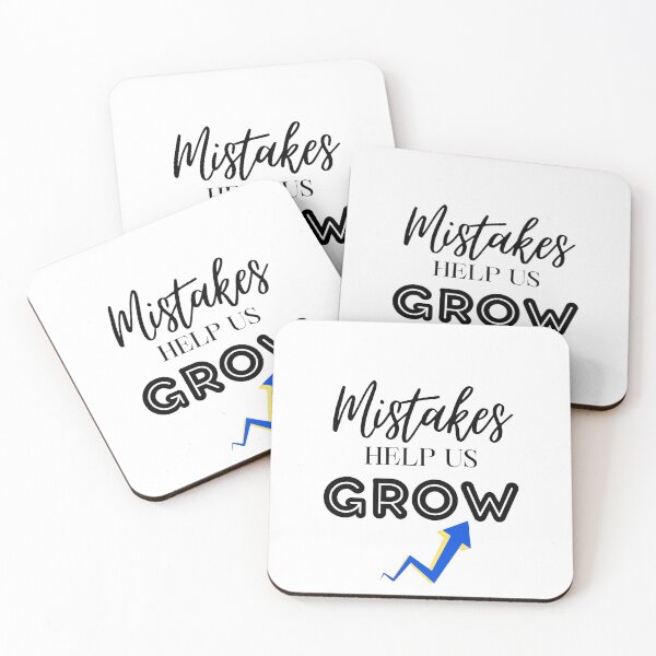 Item preview, Mistakes help us to grow, inspirational quote and teacher slogan,  cute teachers day meme quotes, motivational quote for teachers day quotes for teachers, students designed and sold by haRexia.
