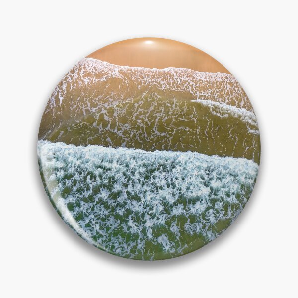 Item preview, Waves crashing golden sand are so beautiful from beach designed and sold by klimov0101.