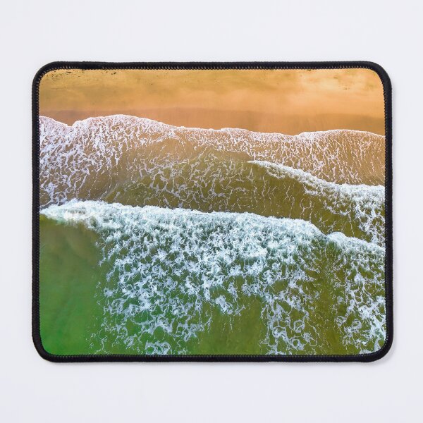 Item preview, Waves crashing golden sand are so beautiful from beach designed and sold by klimov0101.