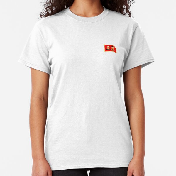 North Korean Lapel Pin, DPRK Classic T-Shirt