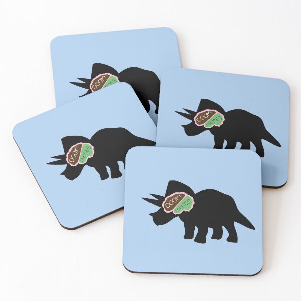 Item preview, Doom & Memes (Triceratops) designed and sold by jezkemp.
