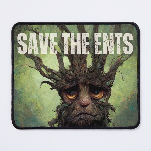 Item preview, Save the Ents - Sad Ent - Fantasy Funny designed and sold by Fenay Designs.