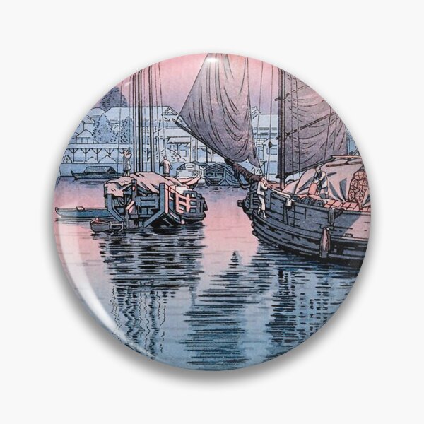 Item preview, Tsuchiya Koitsu Japanese Art Ukiyoe Seto Inland Sea Tomonotsu designed and sold by TeeARTHY.
