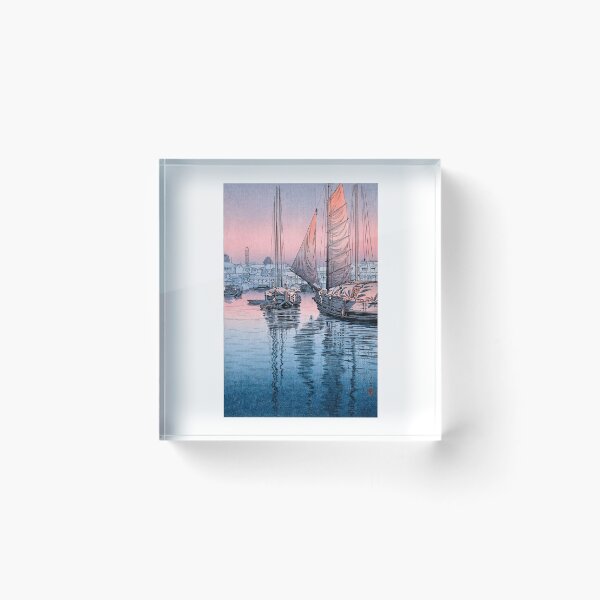 Item preview, Tsuchiya Koitsu Japanese Art Ukiyoe Seto Inland Sea Tomonotsu designed and sold by TeeARTHY.