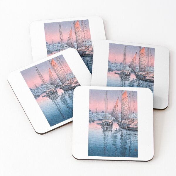 Item preview, Tsuchiya Koitsu Japanese Art Ukiyoe Seto Inland Sea Tomonotsu designed and sold by TeeARTHY.
