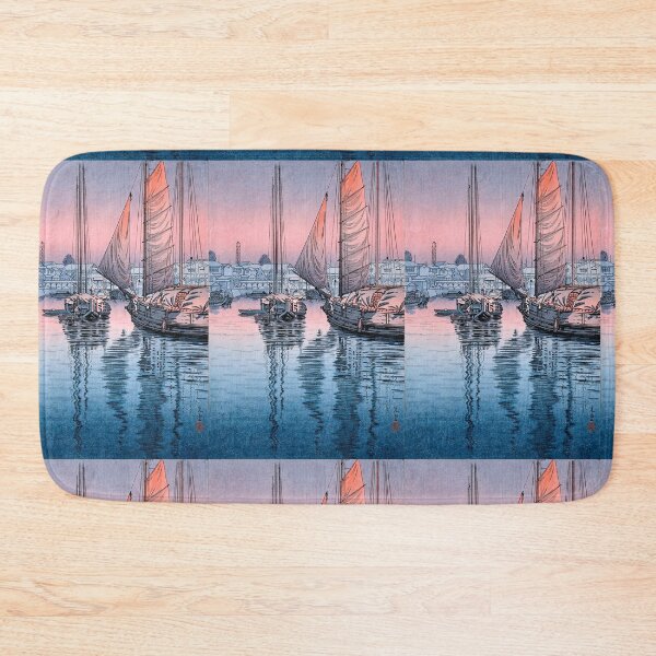 Item preview, Tsuchiya Koitsu Japanese Art Ukiyoe Seto Inland Sea Tomonotsu designed and sold by TeeARTHY.