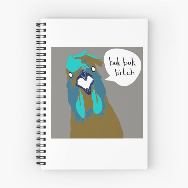 Item preview, bok bok bitch designed and sold by LineHyphenDash.
