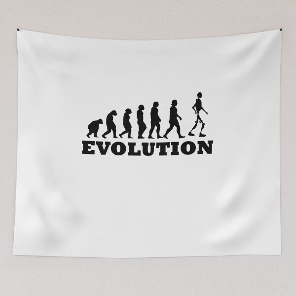 Item preview, Robot Evolution Funny designed and sold by miracletee.