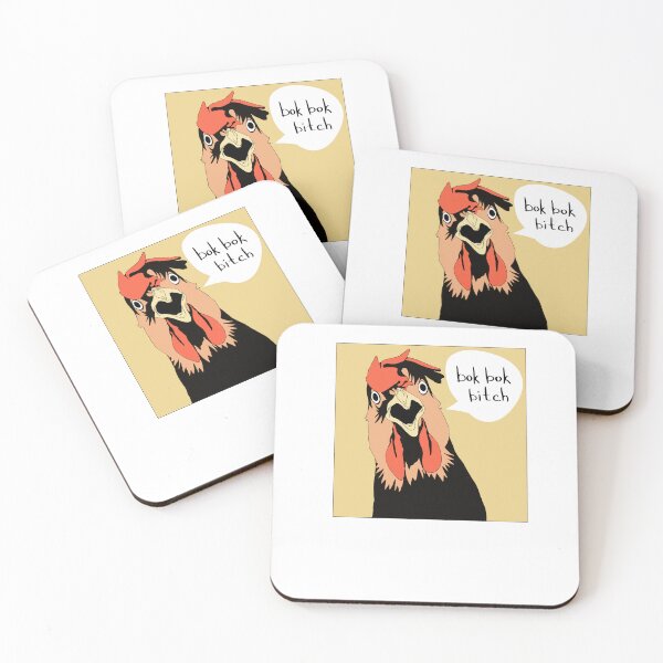 Item preview, bok bok bitch designed and sold by LineHyphenDash.