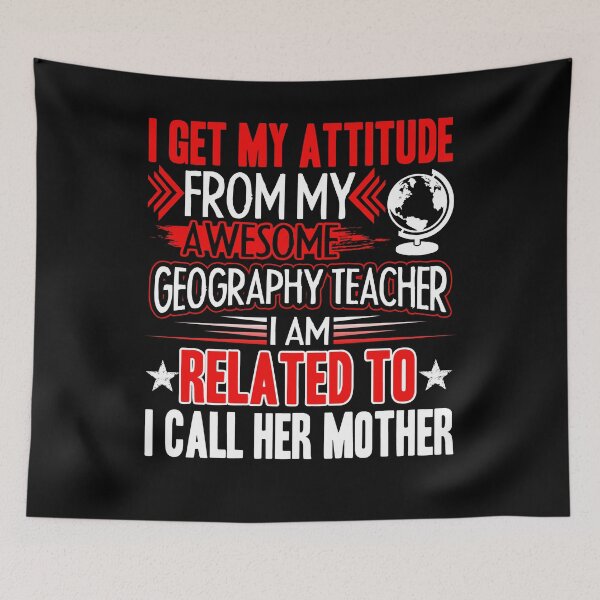 Item preview, Geography Teacher - Awesome Geography Teacher designed and sold by UnknownArtistt.