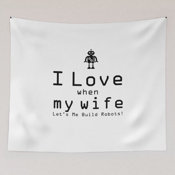 Item preview, Let's Me Build Robots Robotics Engineer Funny Gift designed and sold by miracletee.