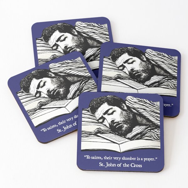 Item preview, Slumbering Saint (St. John of the Cross) designed and sold by NuminousYes.