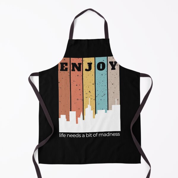 Item preview, LIFE NEEDS A BIT OF MADNESS. designed and sold by ELEGANTRETRO.