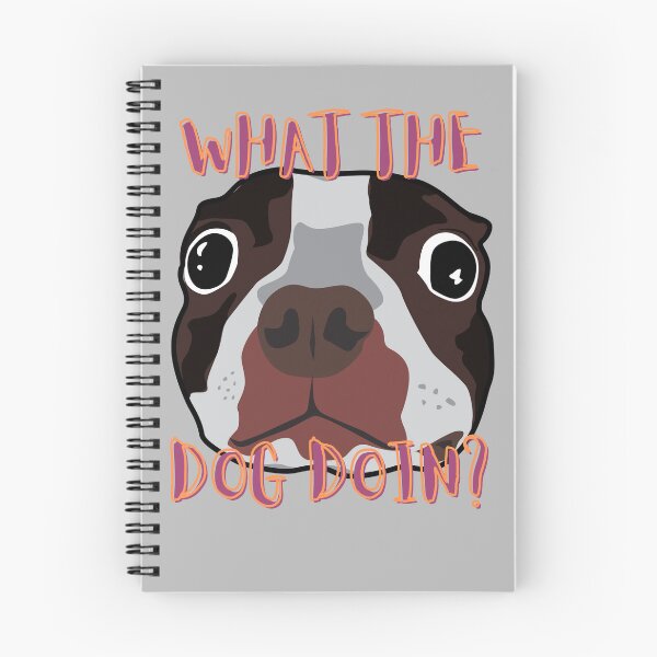 Item preview, What the Dog Doin? Boston Terrier Puppy designed and sold by VirtualFaries.