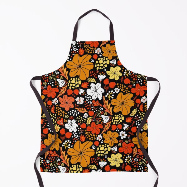 Item preview, Autumn season foliage and flowers pattern designed and sold by mrhighsky.