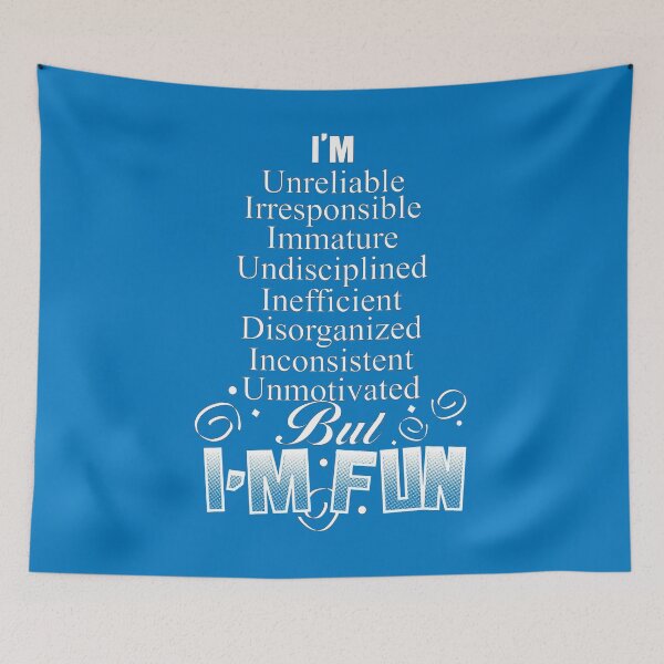 Item preview, I'm Fun - 90's Funny T-shirt designed and sold by I-Cant-We-Can.