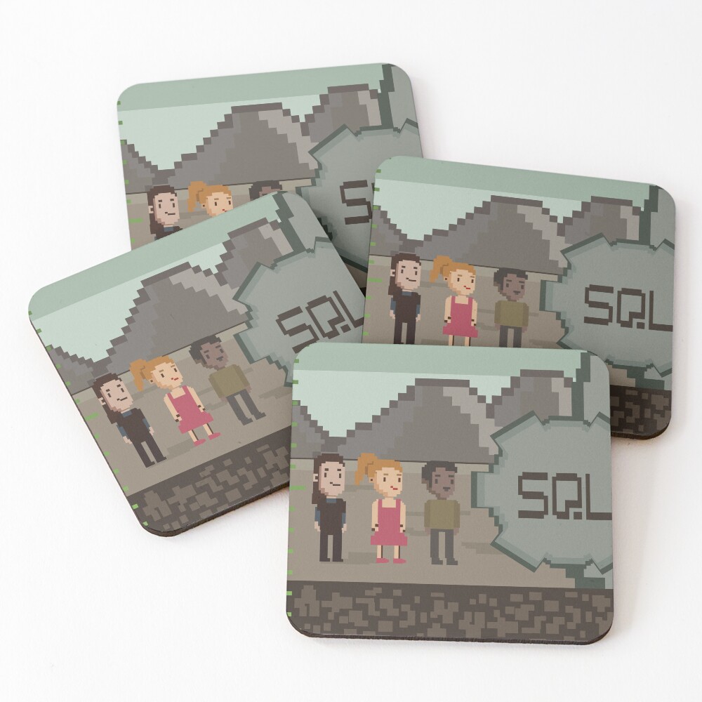 Item preview, Coasters (Set of 4) designed and sold by hive8.