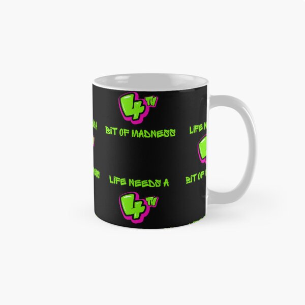 Item preview, LIFE NEEDS A BIT OF MADNESS. designed and sold by ELEGANTRETRO.