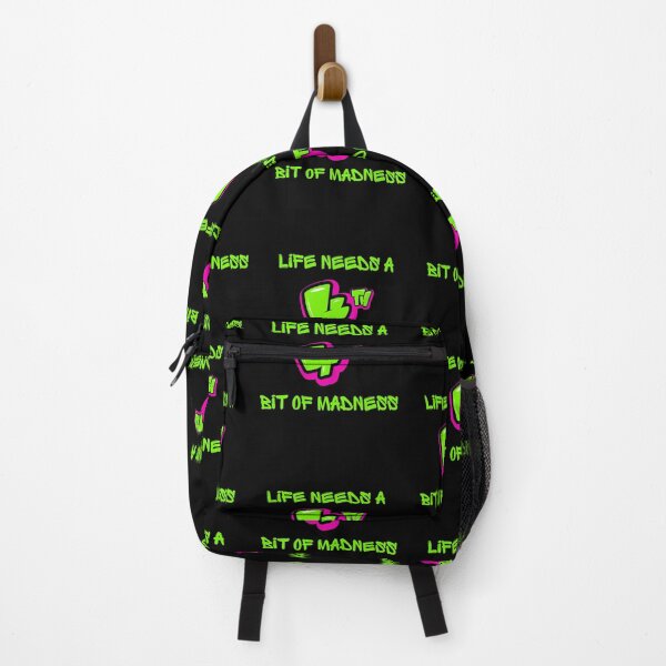 Item preview, LIFE NEEDS A BIT OF MADNESS. designed and sold by ELEGANTRETRO.