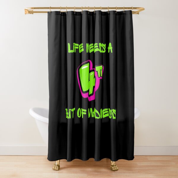 Item preview, LIFE NEEDS A BIT OF MADNESS. designed and sold by ELEGANTRETRO.