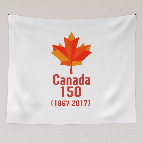 Item preview, Happy CANADA 150 Years  Canadian Flag Cool designed and sold by miracletee.