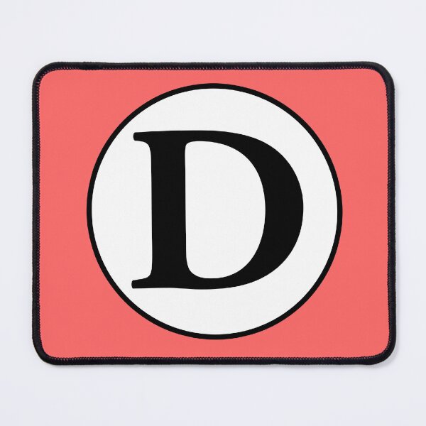 Item preview, Monogram D Initial D Letter D designed and sold by jaycartoonist.