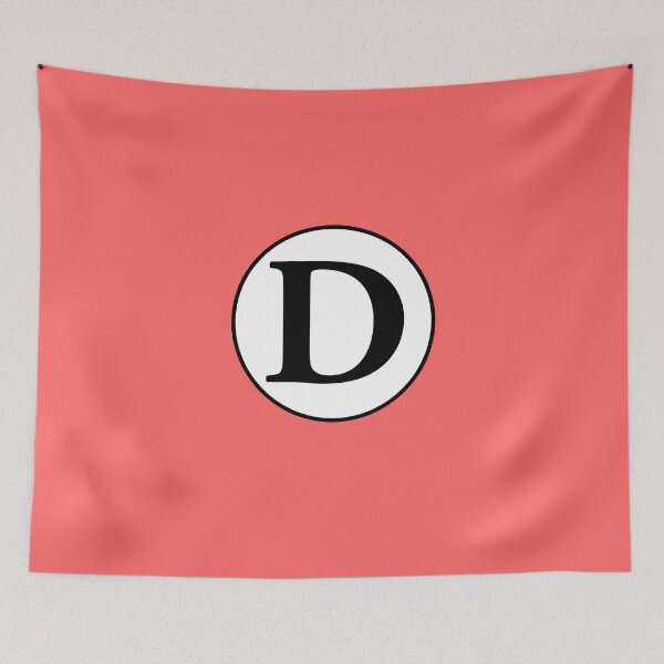 Item preview, Monogram D Initial D Letter D designed and sold by jaycartoonist.